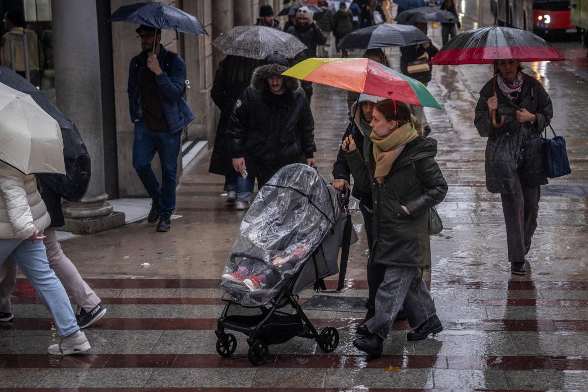 L’arribada d’un temporal deixarà fortes pluges a Catalunya i bona part del litoral Mediterrani
