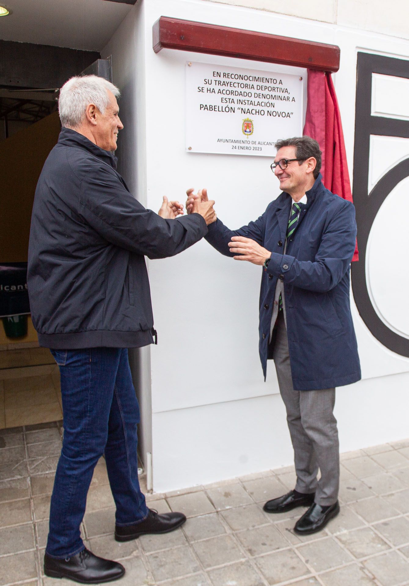 El pabellón Ciudad Jardín añade el nombre de Nacho Novoa