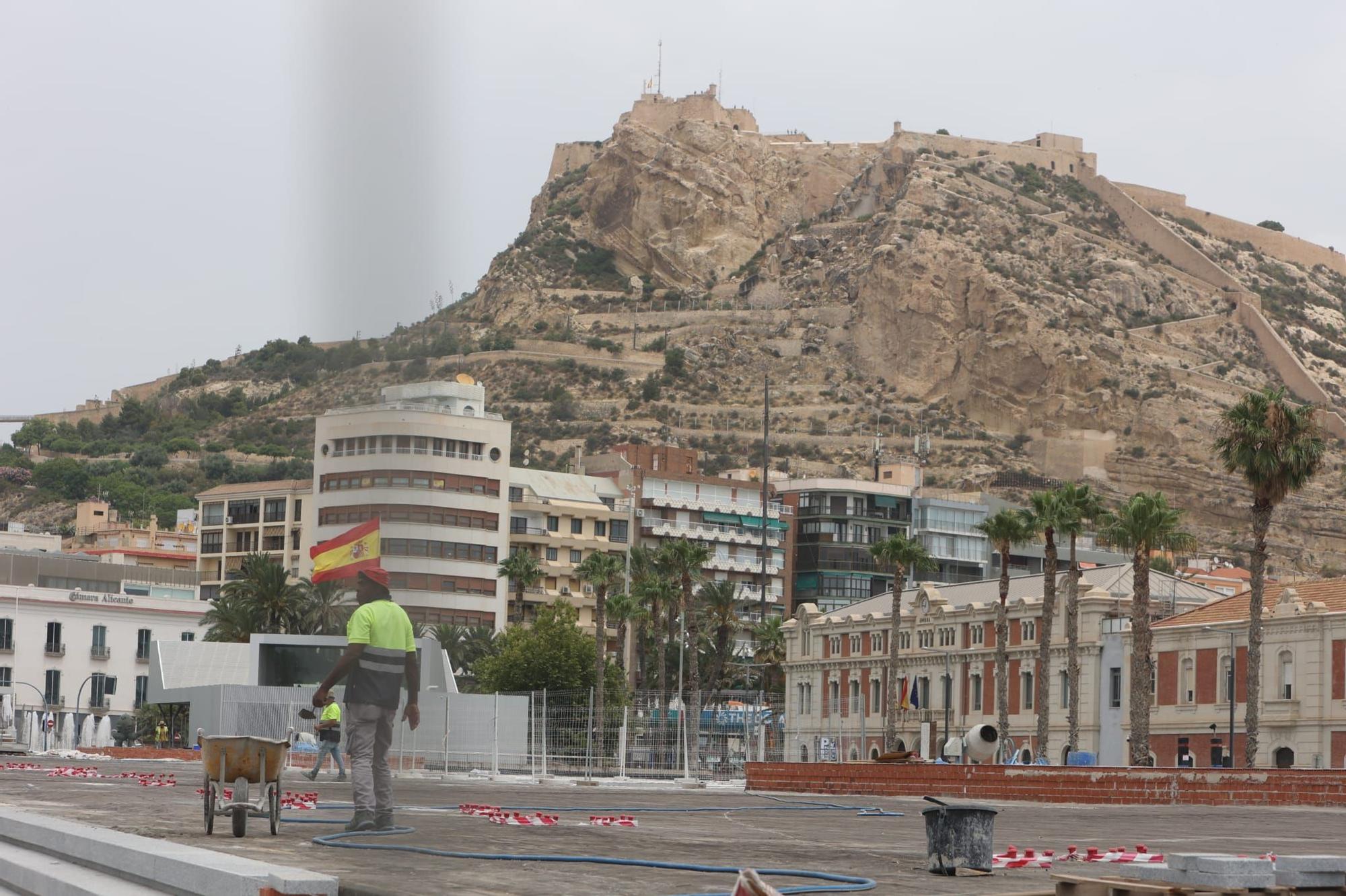 El puerto de Alicante estrena nuevo paseo