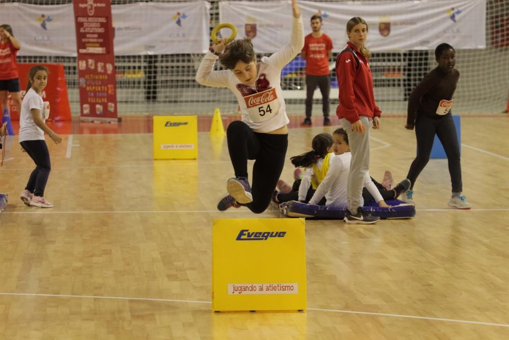 Final regional 'Jugando al atletismo' en Cartagena