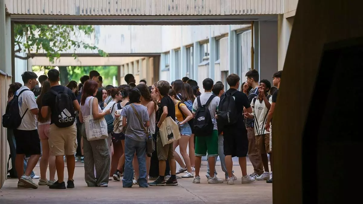 Consulta aquí las notas de la PAU 2025