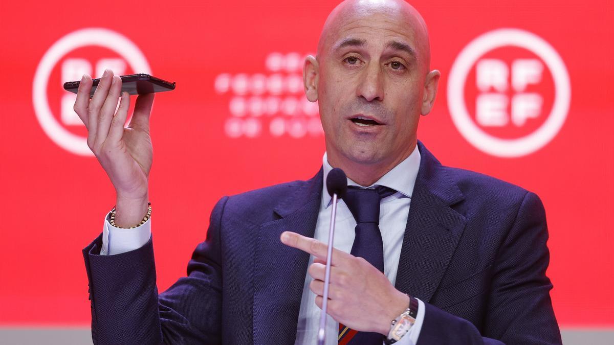 El presidente de la RFEF, Luis Rubiales.