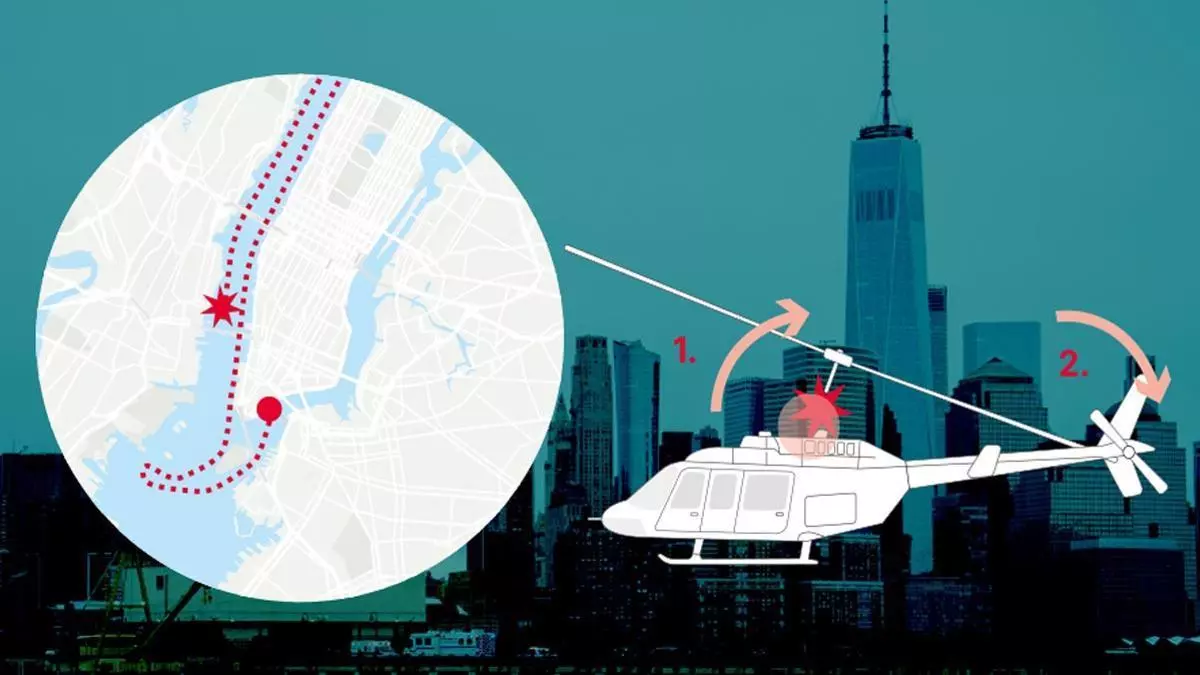 ¿Cómo se pudo caer un helicóptero al río Hudson? Lo que sabemos del accidente de Nueva York, en gráficos y vídeos