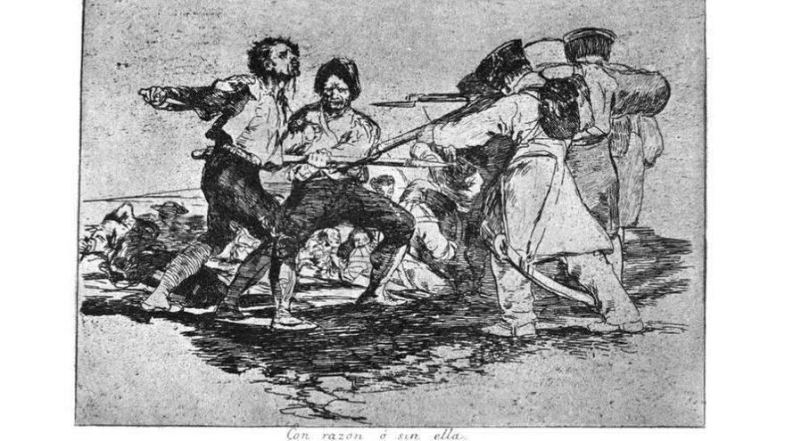 Teruel exhibe la primera edición de &quot;Los desastres de la Guerra&quot; de Goya