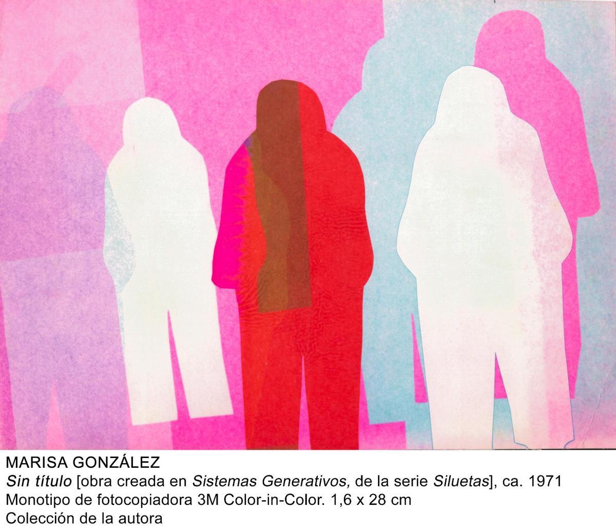 S/T. Obra de la serie «Siluetas», ca. 1971