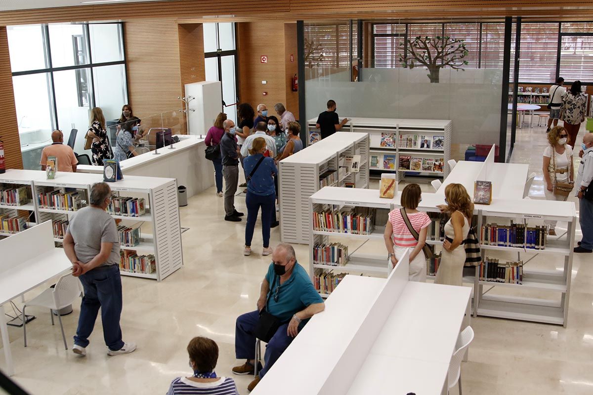 Los vecinos del distrito sur conocen la Biblioteca de la Normal