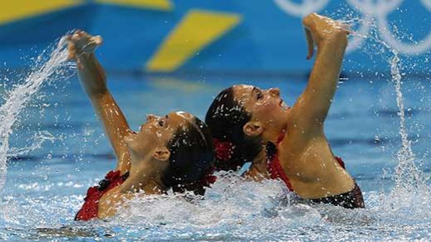 Andrea Fuentes y Ona Carbonell.