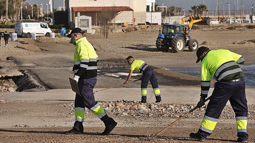 Limpieza de la ‘senda blava’ en Canet | TORTAJADA