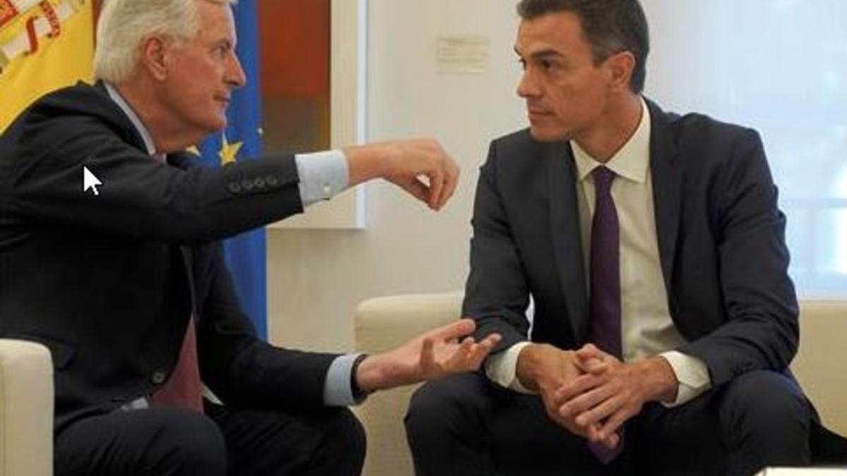 Barnier y Sánchez