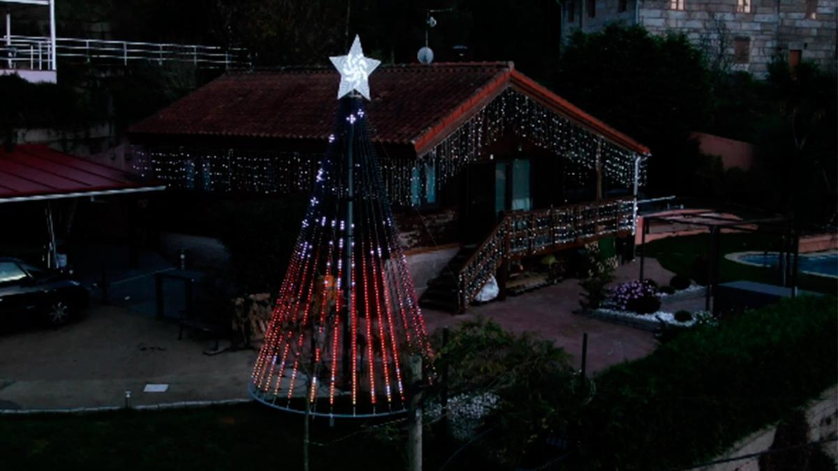 La banda sonora del árbol de Navidad de Gondomar: All I want For Christmas is You - Mariah Carey