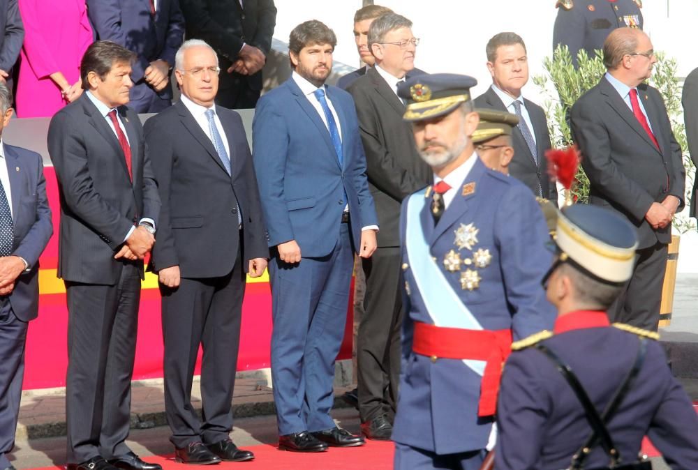 Presencia asturiana en el desfile del Día de la Hispanidad