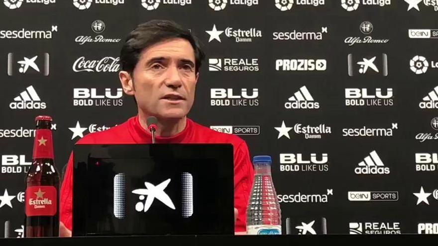 Marcelino habla de la lesión de Carlos Soler y el rol de Nacho Vidal en el Valencia CF