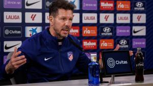 Simeone, sobre su renovación con el Atlético: Hay cosas más importantes que una Liga y una Copa del Rey