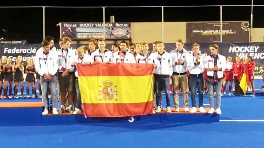 El detallazo de Alemania con España en el Eurohockey València