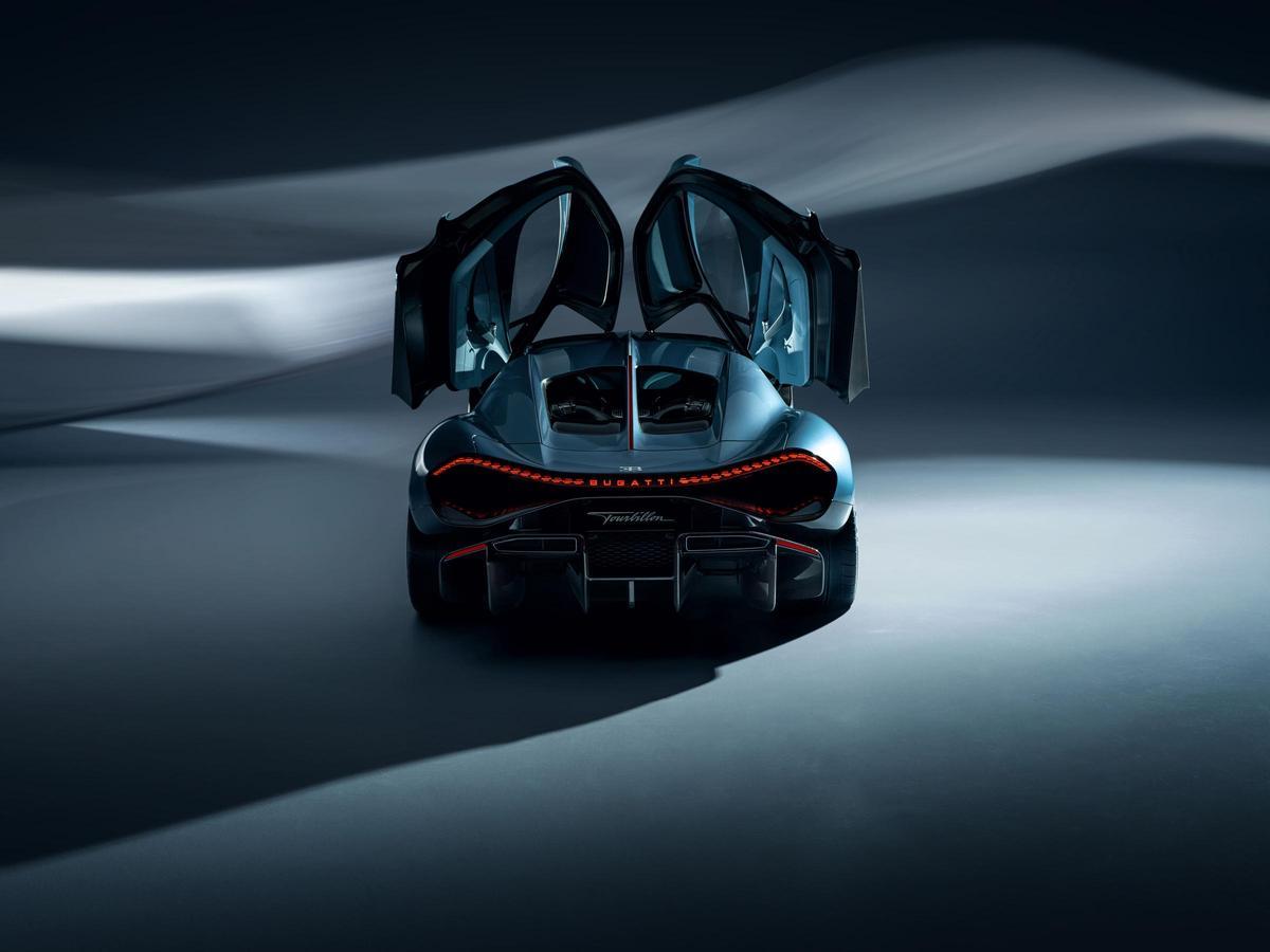 Bugatti Tourbillon: 1.800 CV,  0 a 100 km/h en dos segundos y alcanza los 444 km/h