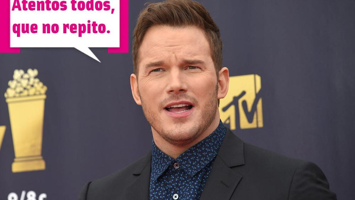 Chris Pratt en los MTV Movie Awards