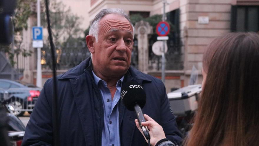 El president de la Federació Nacional Catalana de Confraries, Antoni Abad.