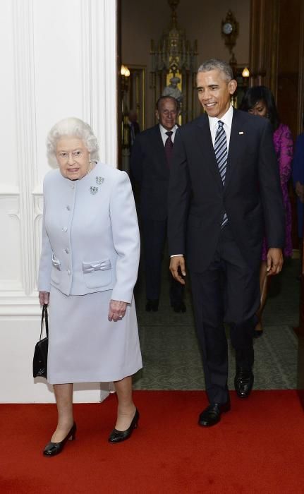 Queen Elizabeth II and the Duke of Edinburgh ...