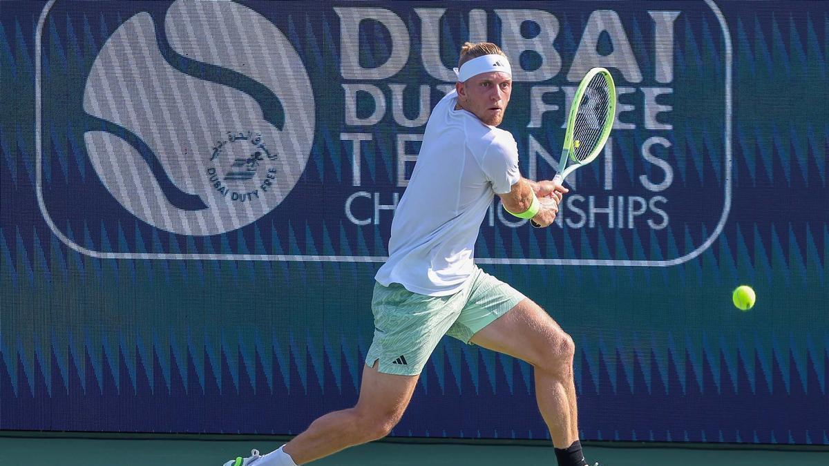 Alejandro Davidovich, en su paso por el torneo de Dubai.