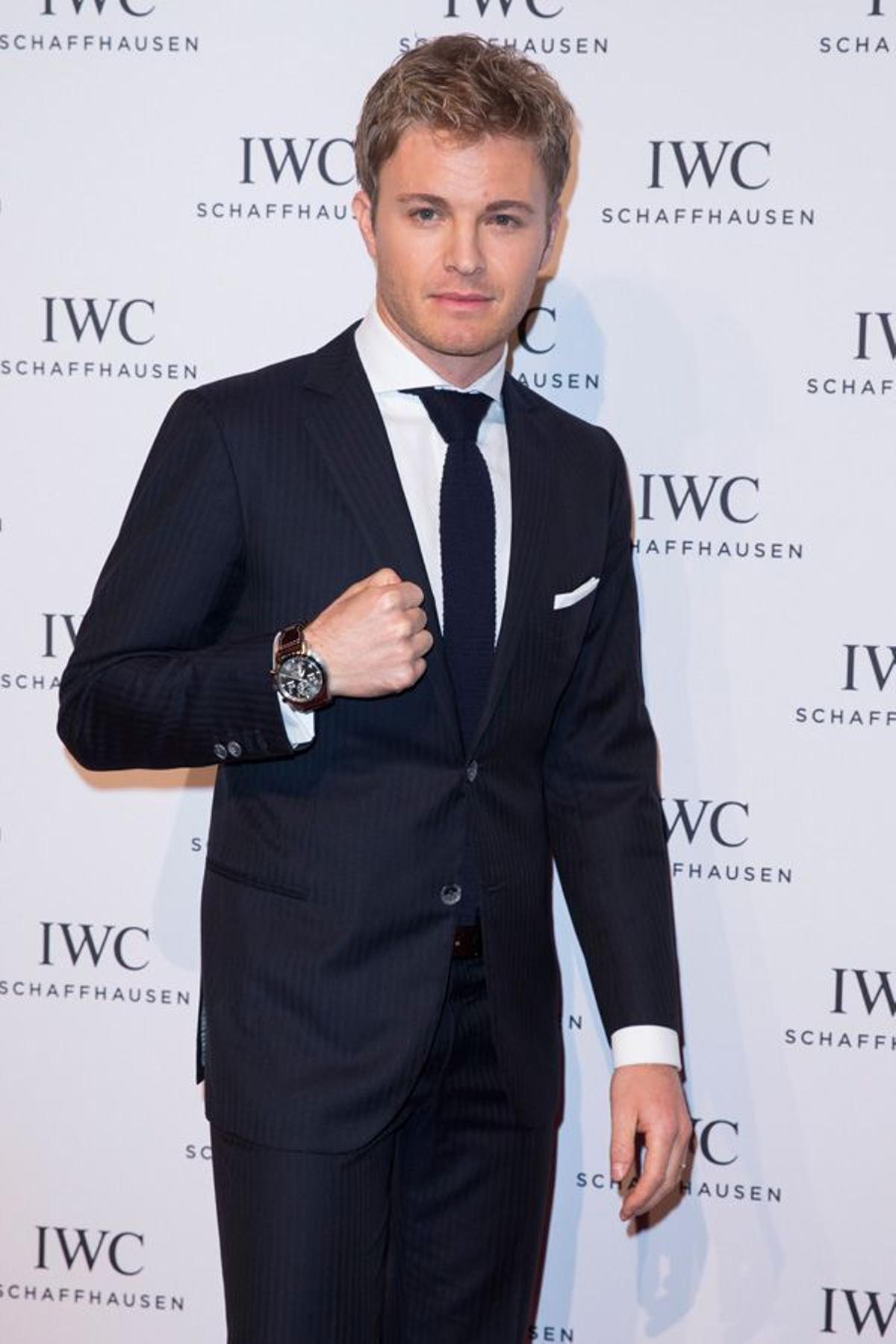 Nico Rosberg en la gala organizada por IWC