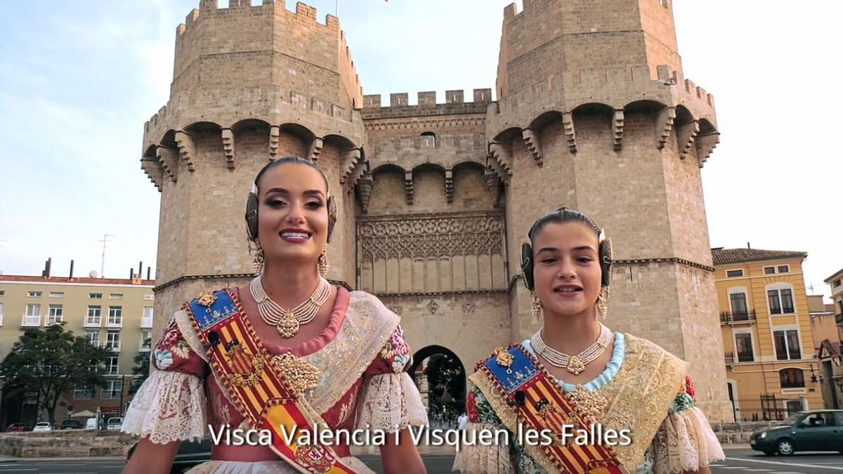 Consuelo y Carla, en el discurso