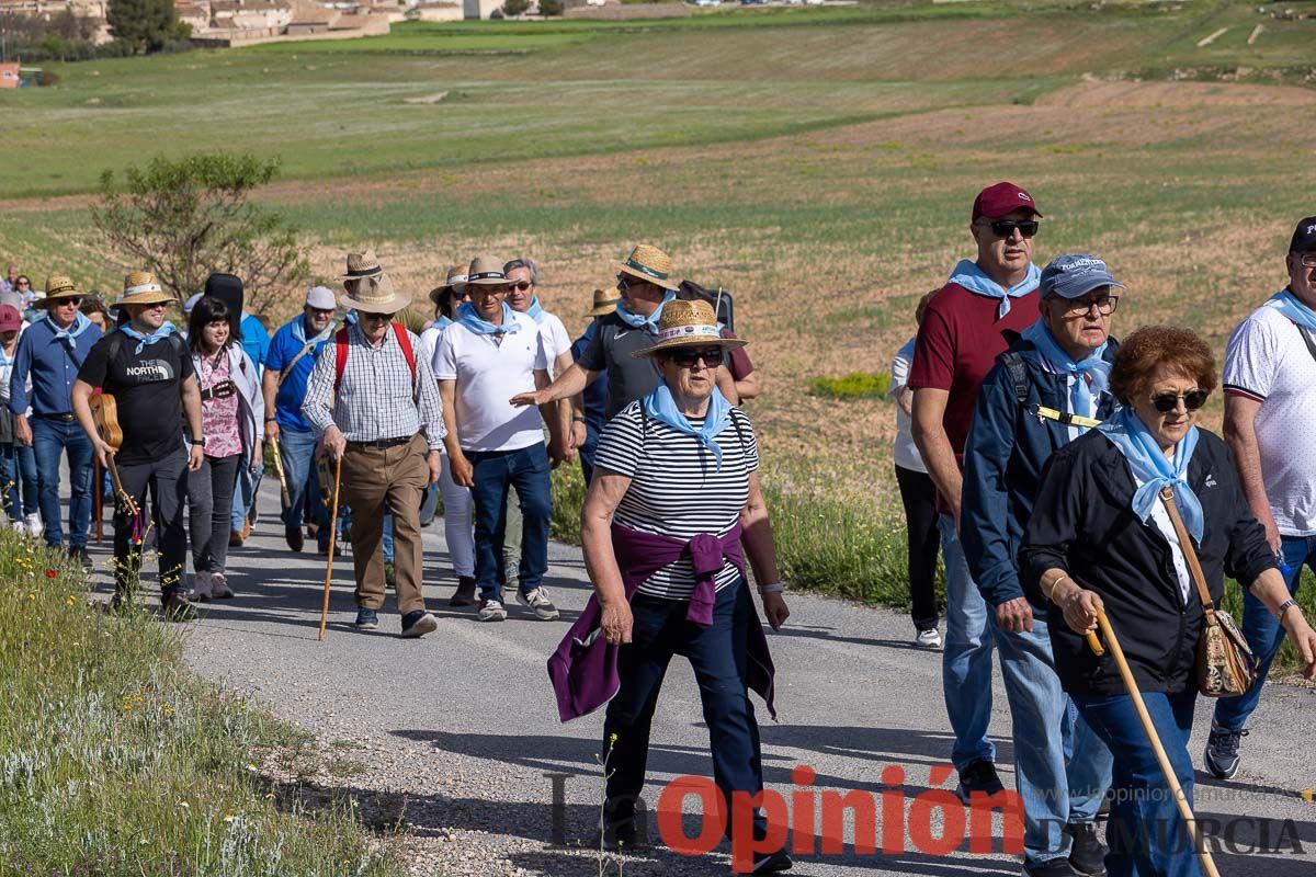 Así ha sido la Romería de los vecinos de Los Royos y El Moralejo a la ermita de los Poyos de Celda en Caravaca