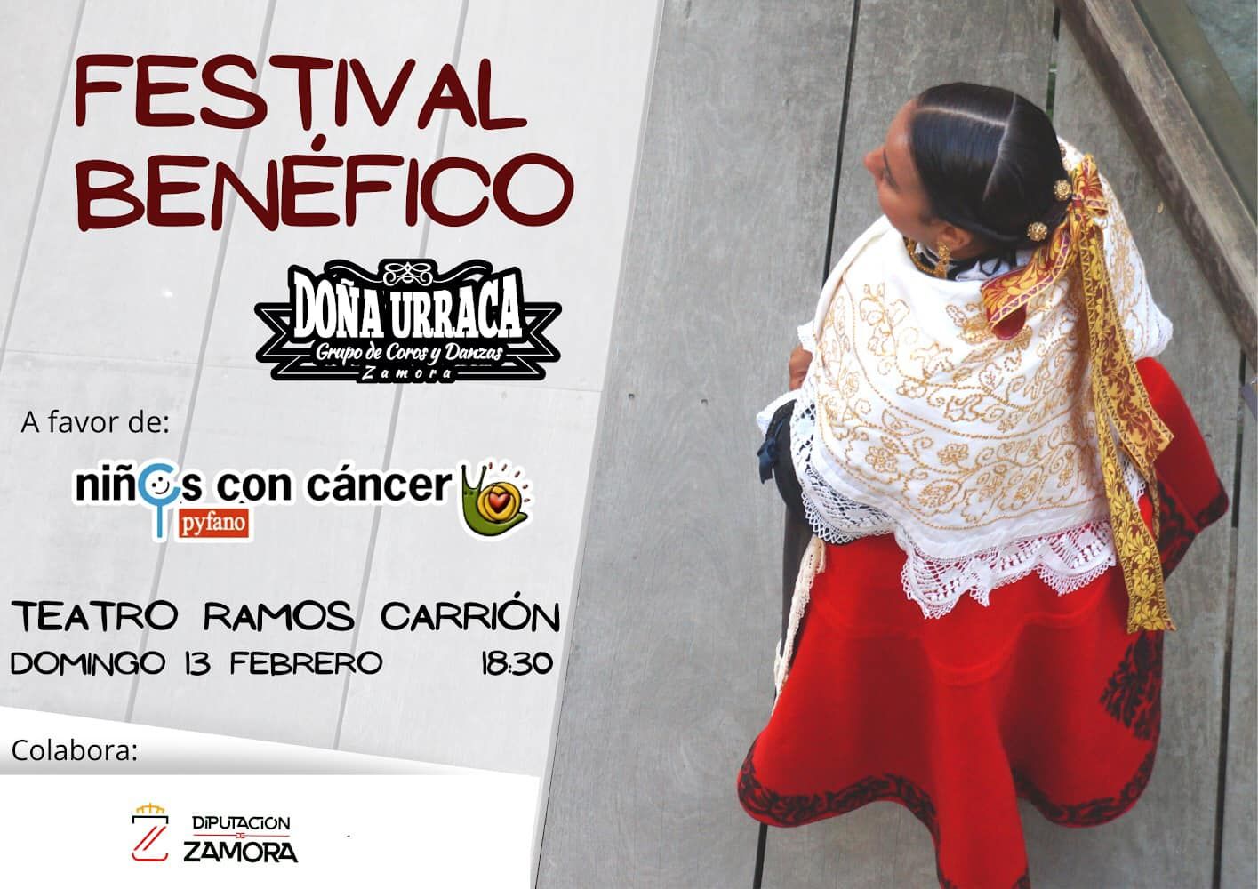 Festival benéfico de Doña Urraca para niños con cáncer