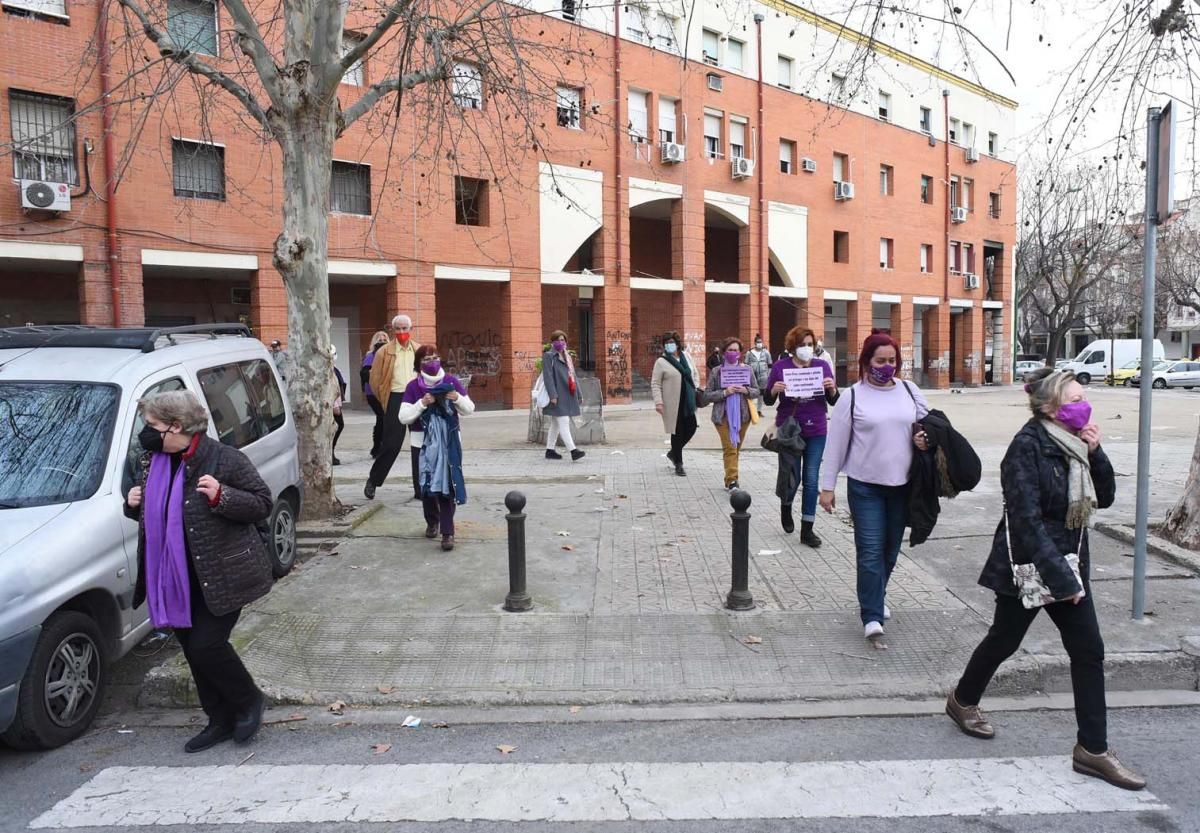 Marcha reivindicativa contra los asesinatos y violencias machistas