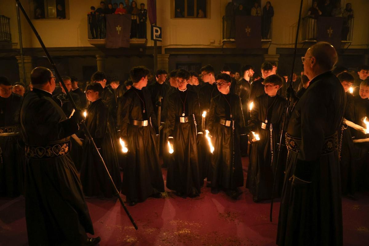 Así ha sido en Sagunt la procesión del Encuentro tras la polémica sobre el veto a las mujeres