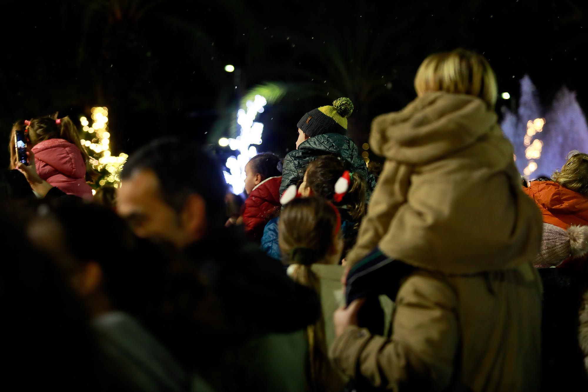 Encendido del alumbrado navideño en Sant Antoni