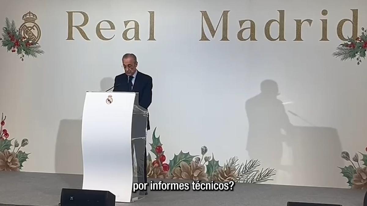 Florentino Pérez: "El caso Negreira es el escándalo más grave del fútbol"