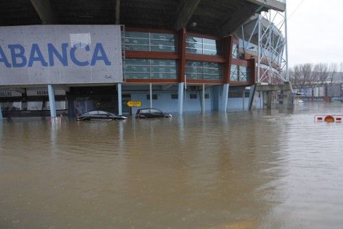 El temporal en Vigo