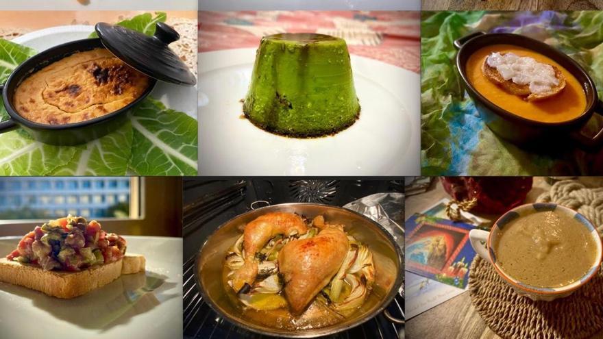 Algunas de las recetas de Nochevieja