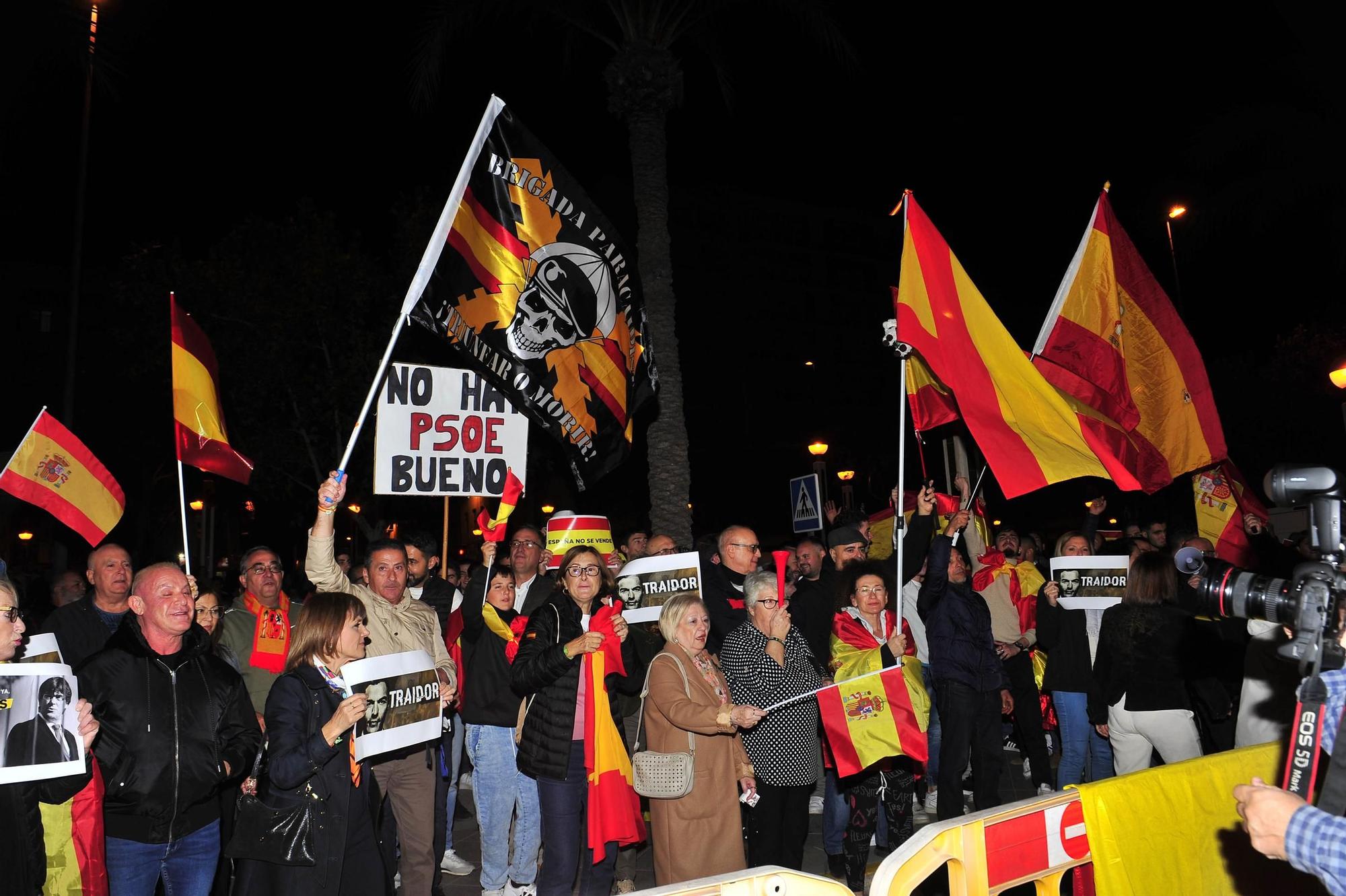 Manifestacion contra la Anmistia en Elche