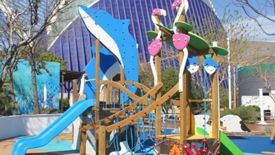 L&#039;Oceanogràfic inaugura dos nuevos parques infantiles