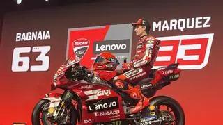 Márquez lidera la presentación de Ducati con la sensación de estar renovado cara a la temporada 2027-2028