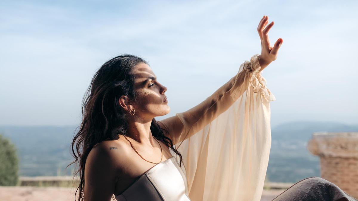 La cantante de Oliva, en una imagen promocional