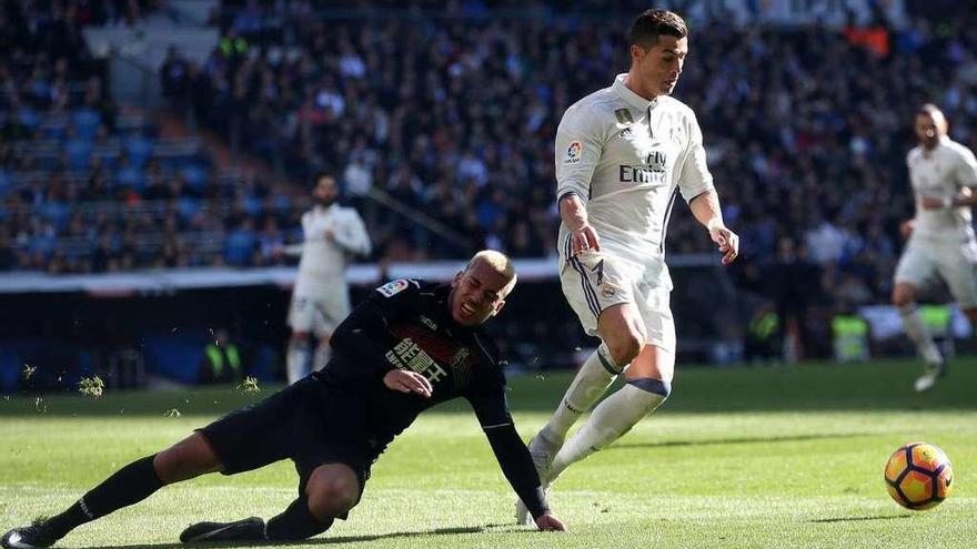 Cristiano Ronaldo, el sábado frente al Granada.