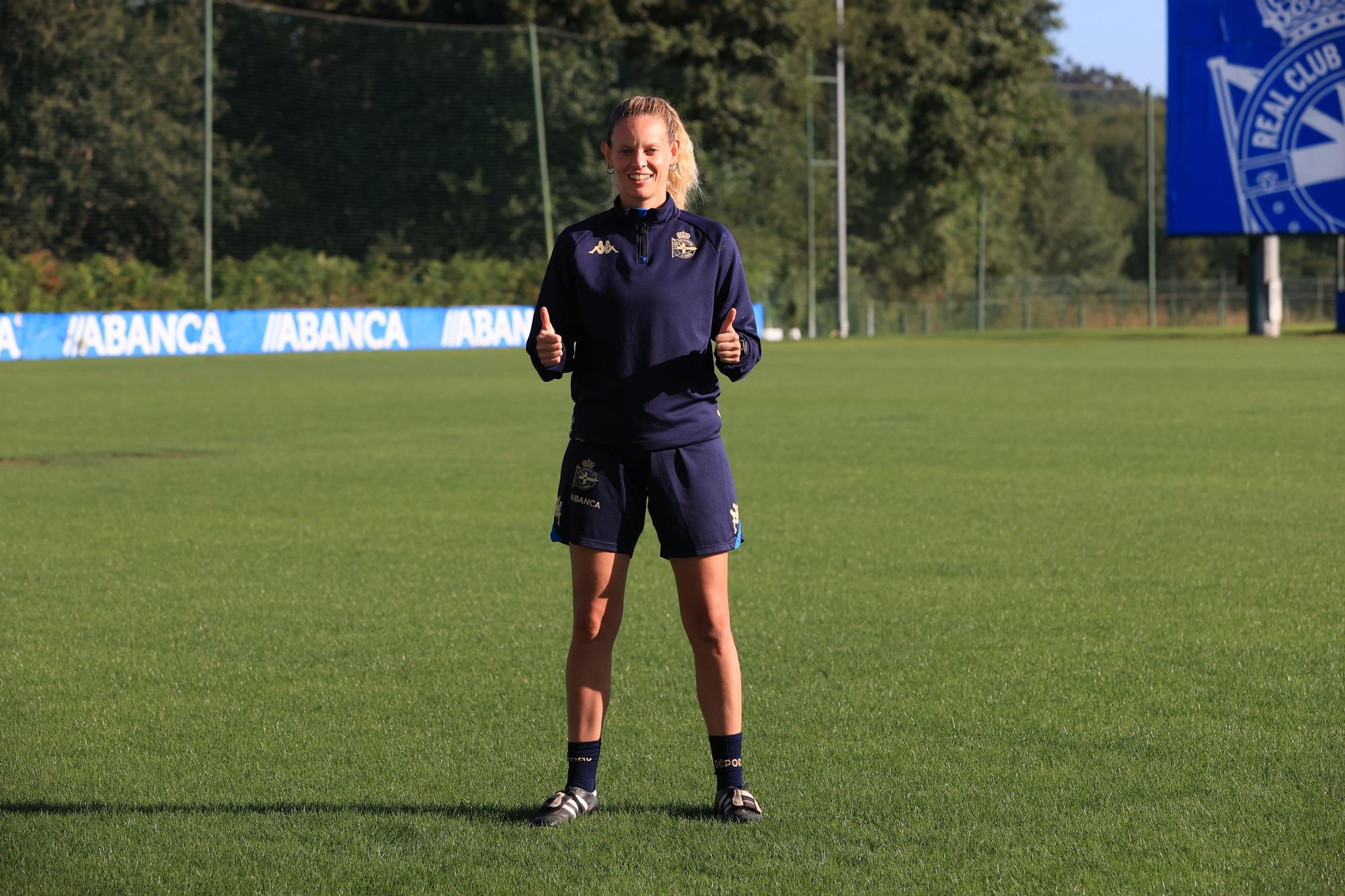 Irene Ferreras, nueva entrenadora del Dépor Abanca: “Sé dónde vengo”