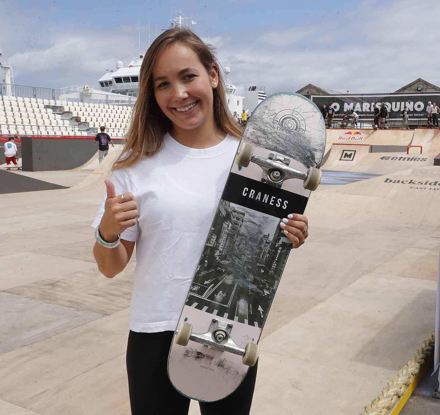 La skater Dominika Kralikova.