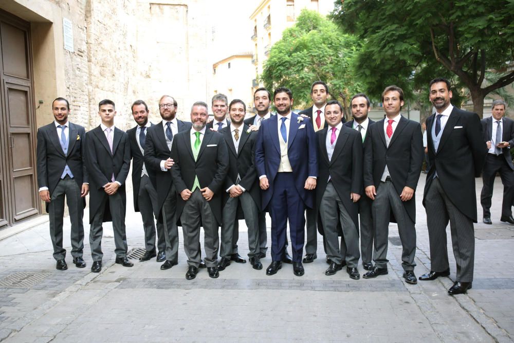 Boda de Esther Pascual (corte de honor 2014)