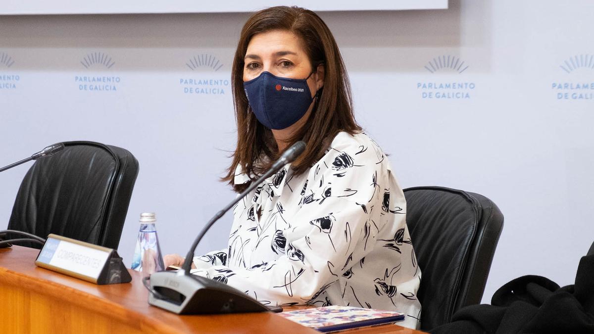 Directora xeral de Desenvolvemento Pesqueiro de la Consellería do Mar, Susana Rodríguez.