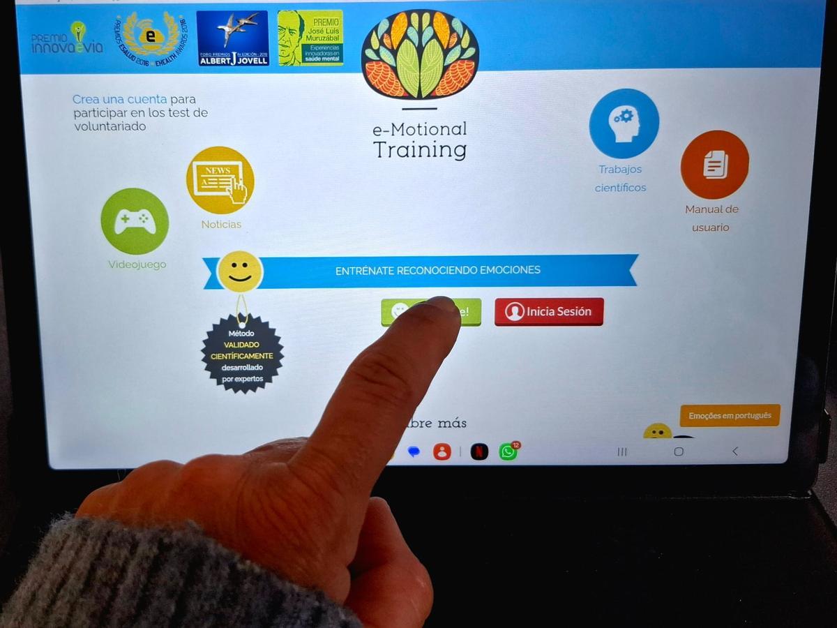 El software de entrenamiento emocional empleado