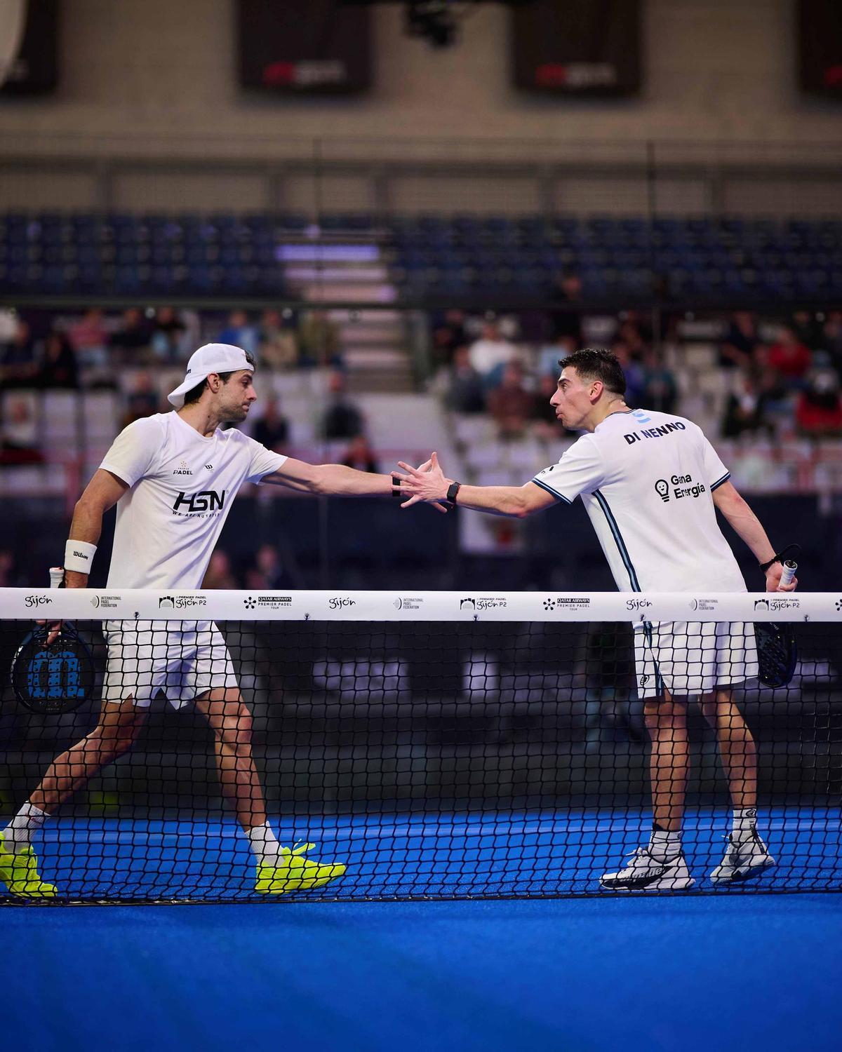 Momo y Martín di Nenno tuvieron un complicado debut en Gijón