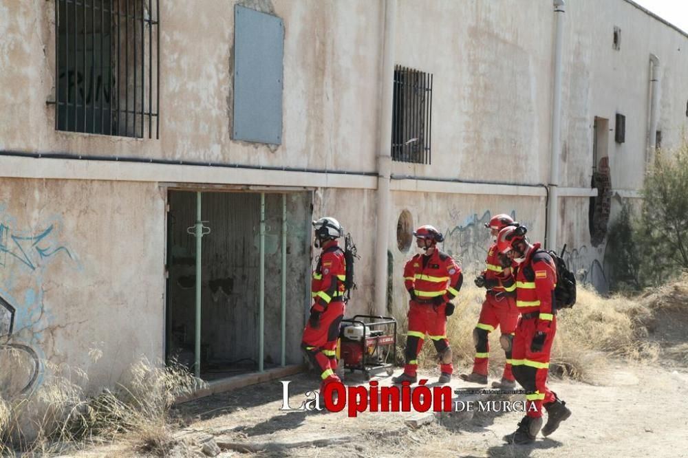 Simulacro en Lorca por inundaciones, terremoto y f