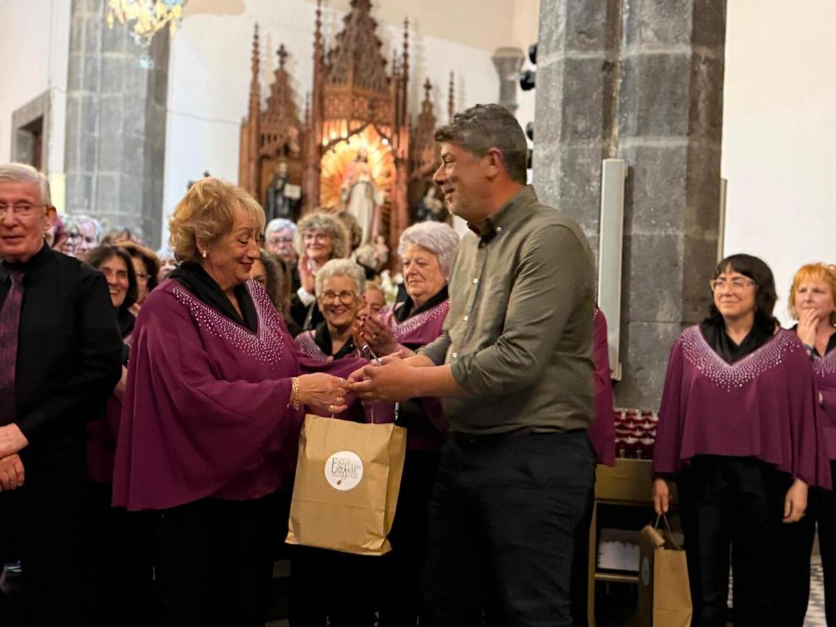 El coro asturiano Errante visita la isla de La Palma