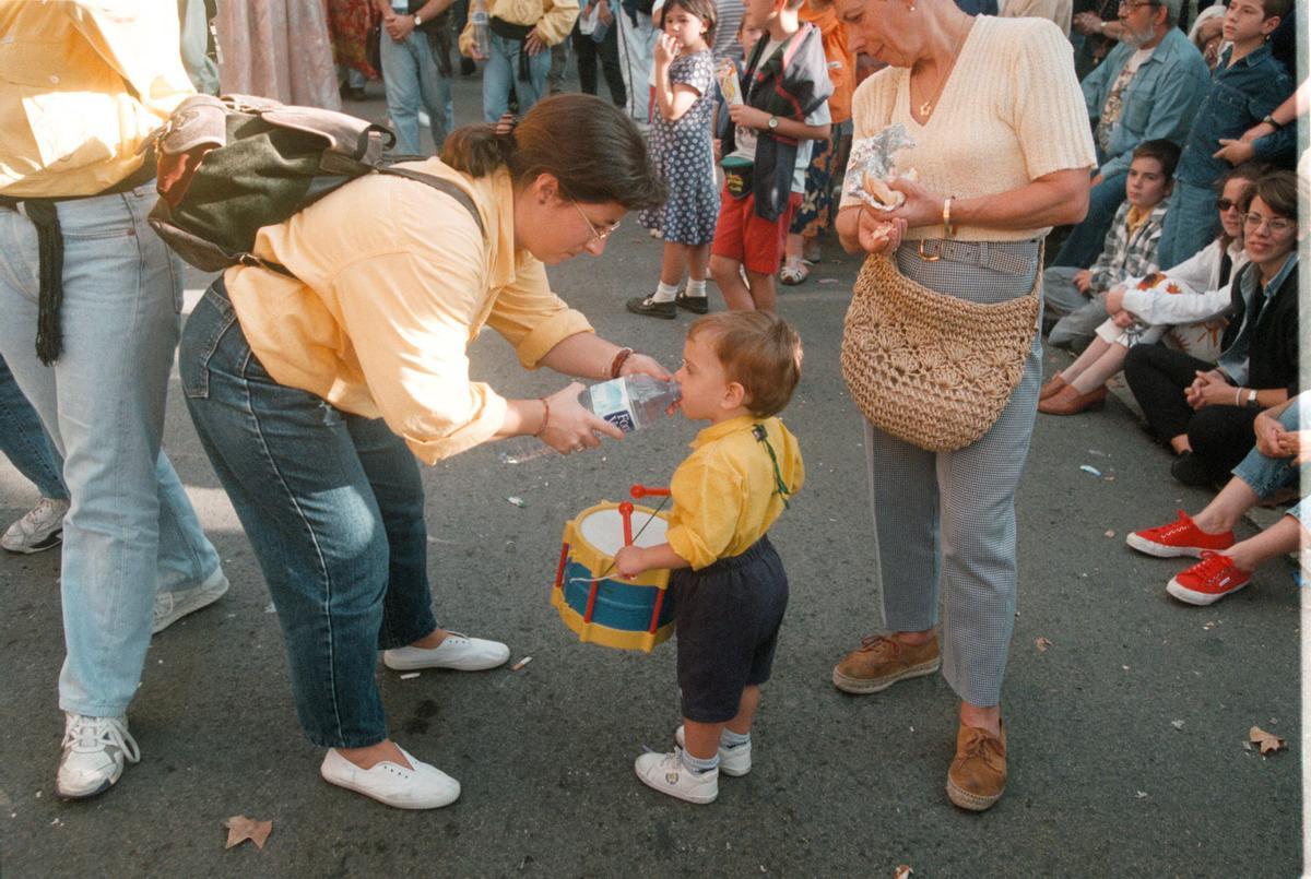 Mercè 1996. Cabalgata.