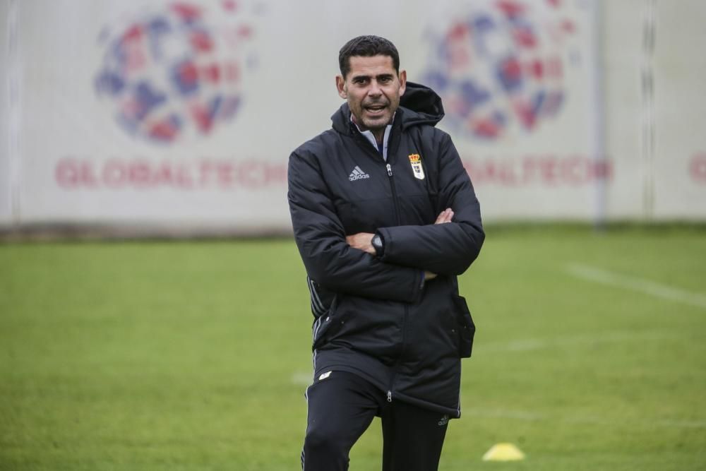 Entrenamiento del Real Oviedo