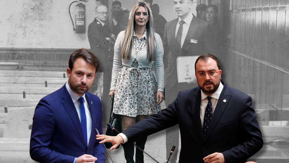 Queipo acusa a Barbón de mentir sobre “Miss Asturias” y le exige dimitir; el Presidente replica: “No es amiga mía y le dije que fuese a Fiscalía”