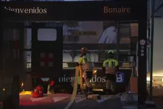 La UME trabaja en vaciar el parking de Bonaire